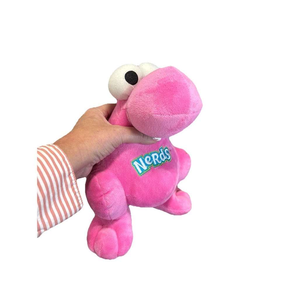 Nestle Nerds Pink Plush Candy Advertisement Mascot 11" Stuffed Animal